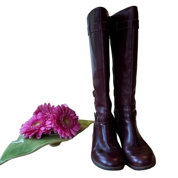 Dr. Martens Shoes - 𝅺dr Martens Jenna Tall Leather Boots EUC